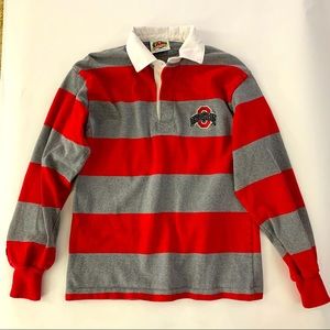 Ohio State Buckeyes team Polo Long Sleeve size Small